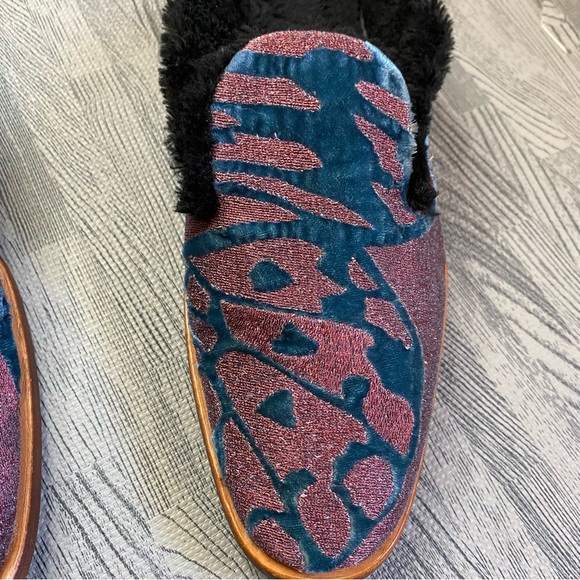 Free People Butterfly Effect Velvet Loafers - Picture 2 of 11